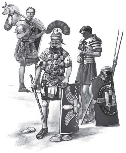Римский Центурион эскиз