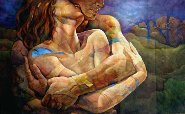 Художник Фрейдун Рассули