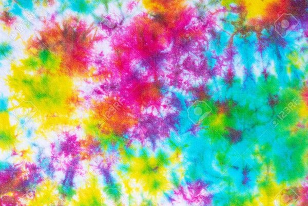 Тай дай градиент фон