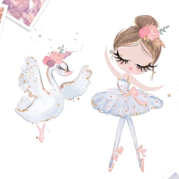 Милые иллюстрации балерин