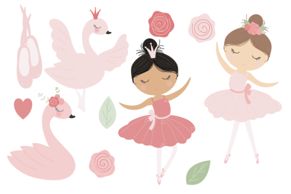 Нарисовать девочку балерину