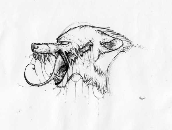 Пасть эскиз