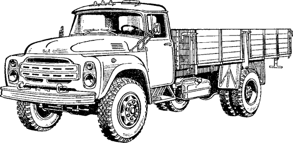 Нарисовать ЗИЛ 130