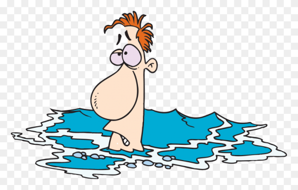 Плавание иллюстрация