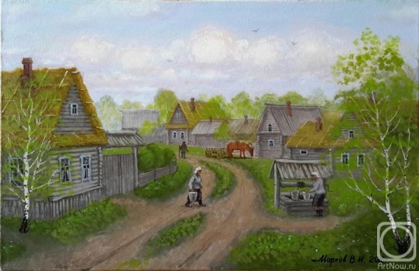 Марков Владимир деревня картины