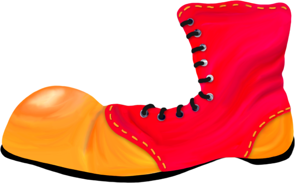 Ботинки на прозрачном фоне