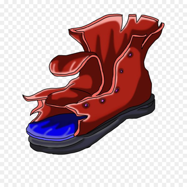 Старые ботинки акварель