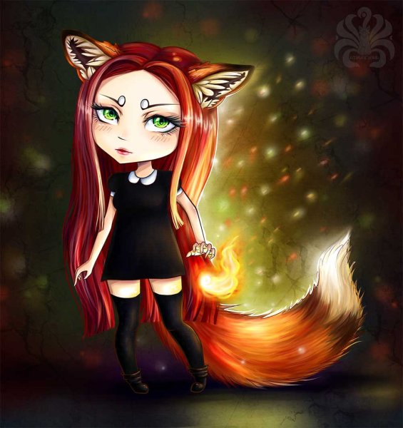 Девочка Лисичка