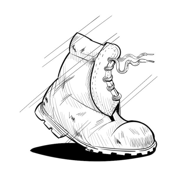 Башмак мультяшный