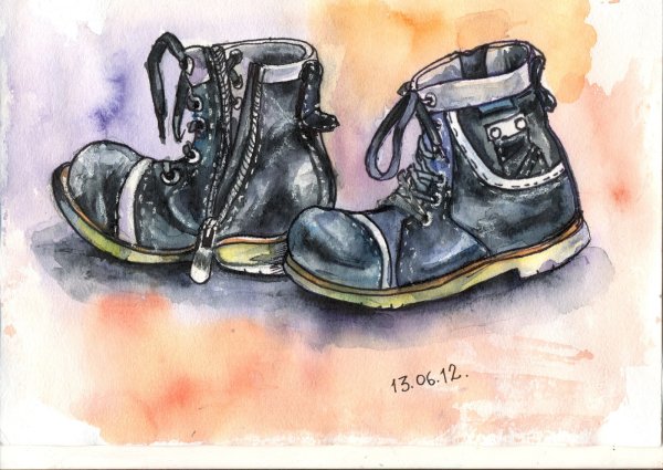 Зарисовки ботинок