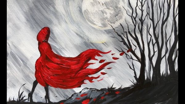 Рисунки красками