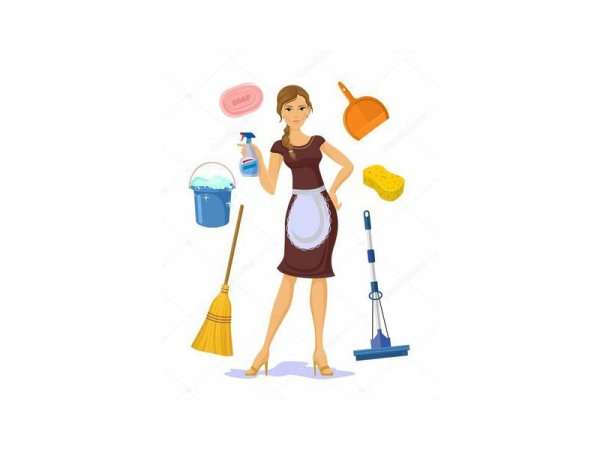 Уборка мультяшная