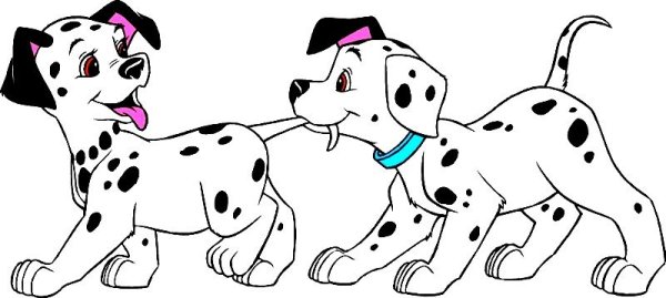 Анимация 101 далматинец