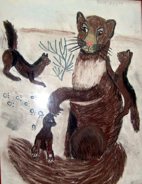 Панов охота на горностая