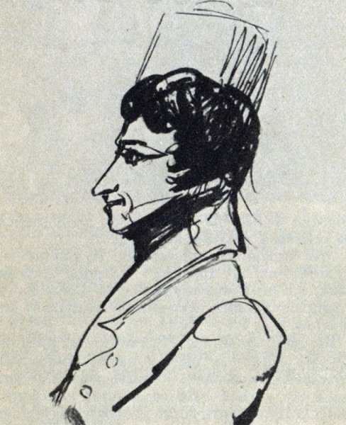 Пушкин портрет Грибоедова