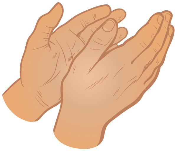 Рука на прозрачном фоне