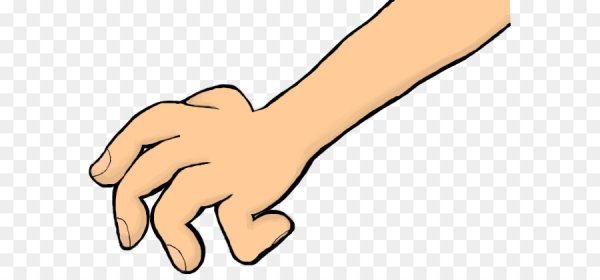 Рука мультяшка