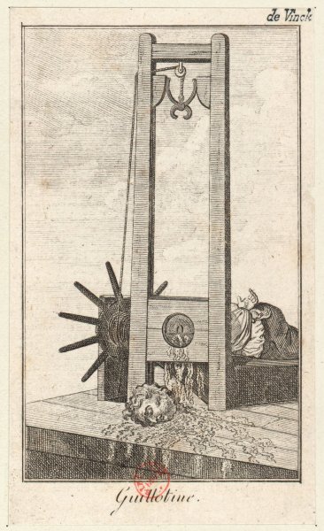 Гильотина деревянная