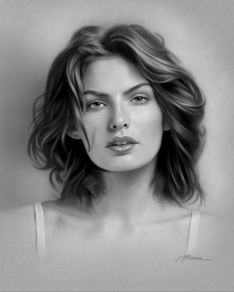 Муса челик портреты