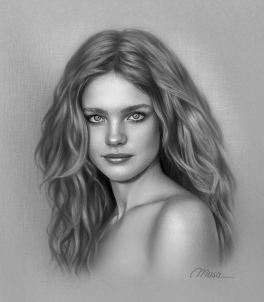 Портрет карандашом