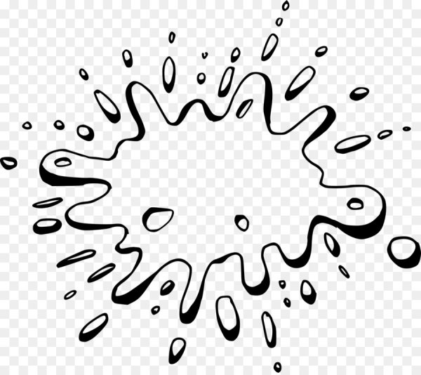 Брызги значок