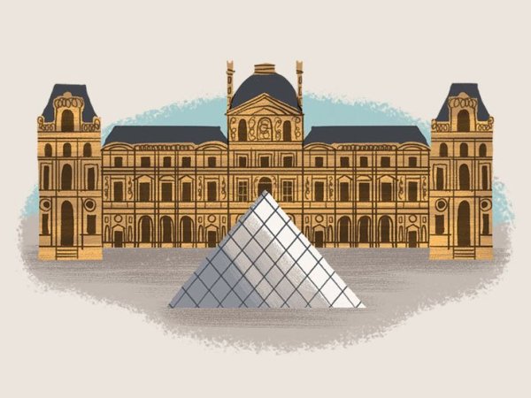 Эмблема Лувра