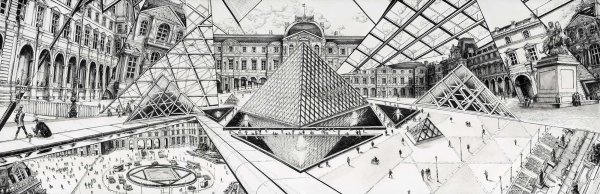 Жак Лемерсье Лувр скетчи