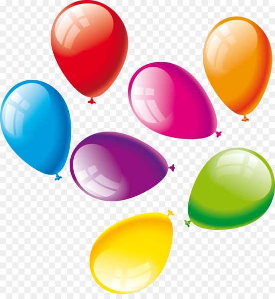 Шарики для вырезания цветные