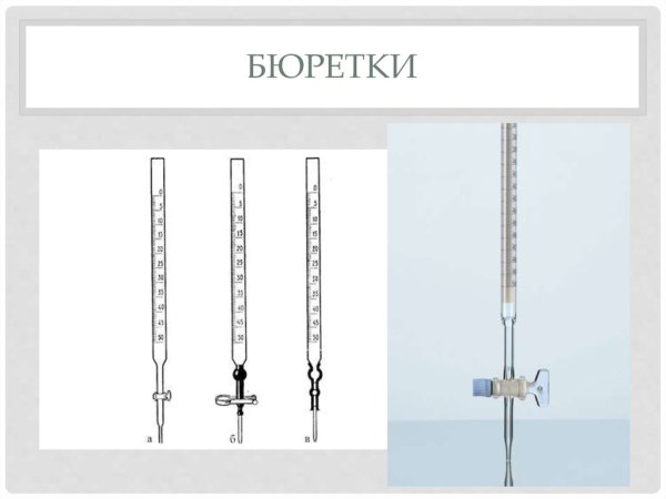 Бюретка Банга с боковым краном