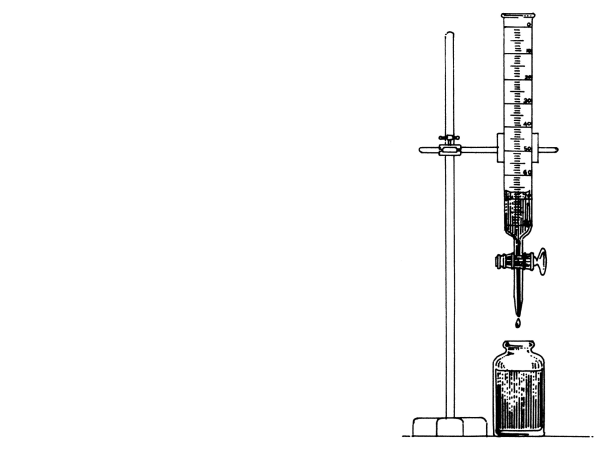 Пипетка аналитическая для титрования