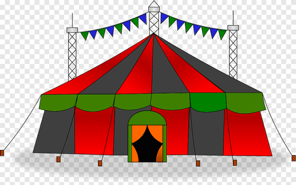 Шатер цирк вектор