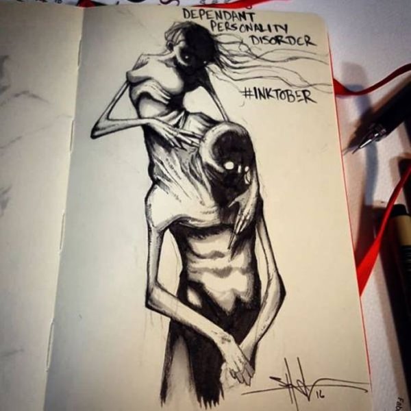 Шон Косс рисунки расстройства биполярное