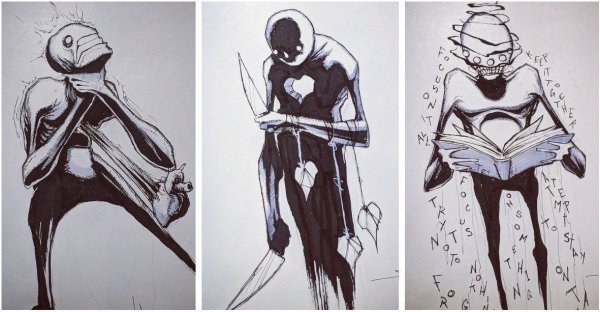 Шон Косс рисунки болезней