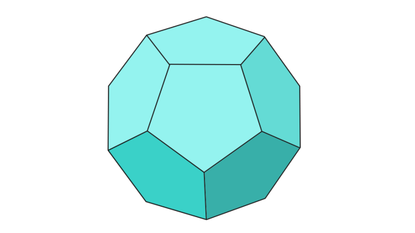 Правильные многогранники додекаэдр