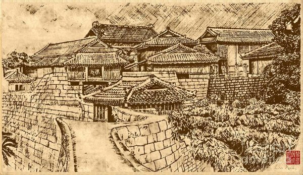 Китай карандашом