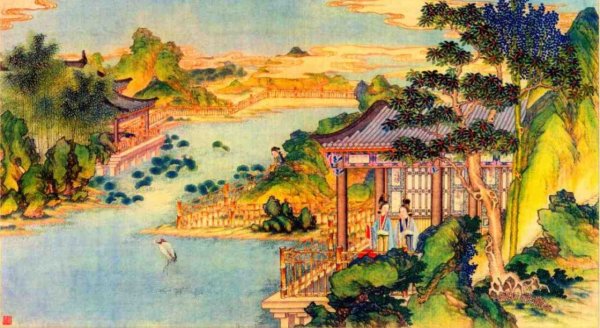 Древнекитайская цивилизация Династия Сун сад