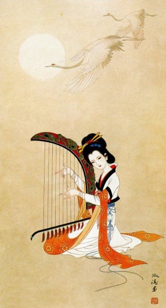 Восточная живопись китайская японская