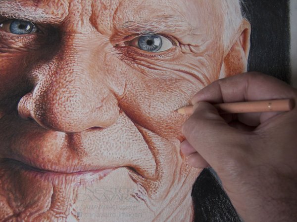 Гиперреалистичные рисунки карандашом