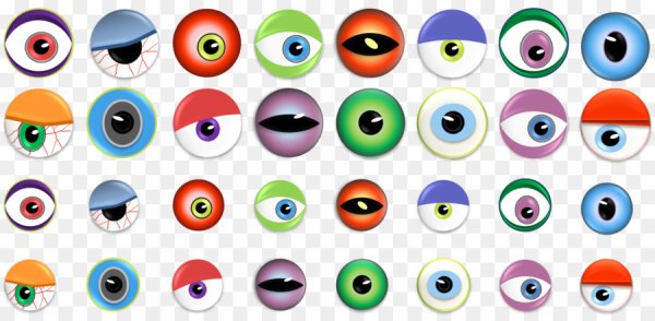 Глазки круглые