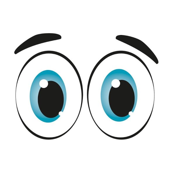 Смешные глаза для поделок