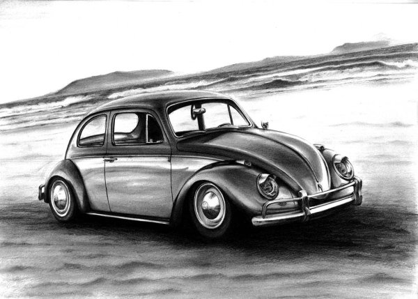 Volkswagen Beetle Art
