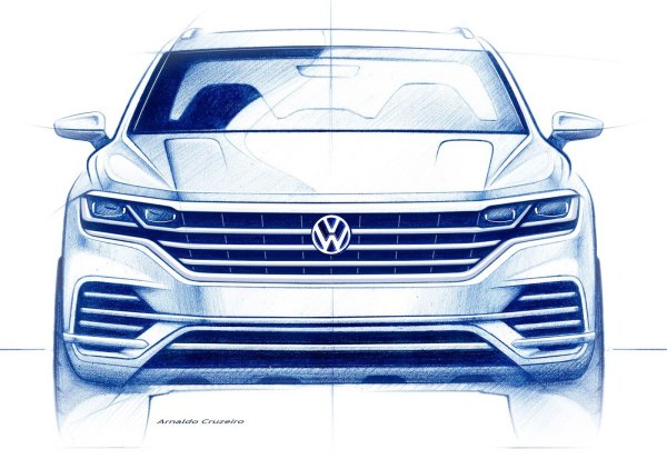 Фольксваген Touareg car Design.
