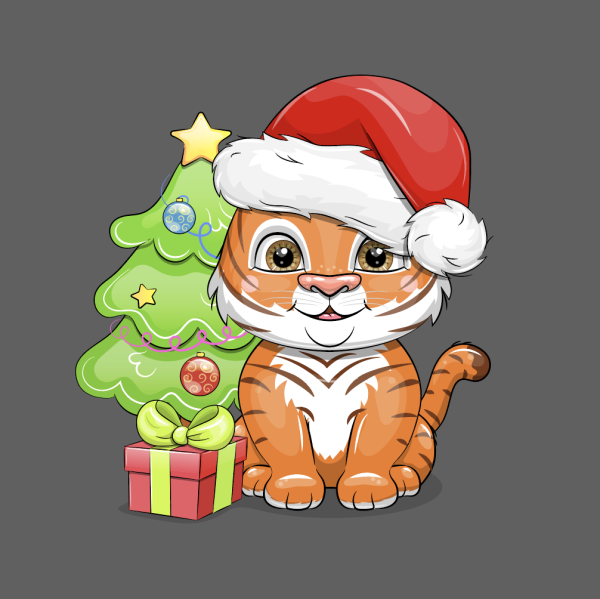 Новогодний Тигренок