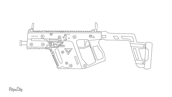 Kriss vector чертеж