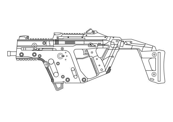Kriss vector v2 Blueprints