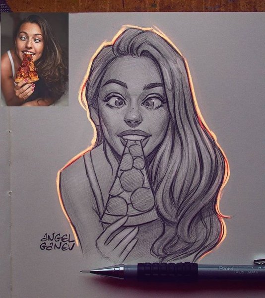 Angel Ganev Art рисунки