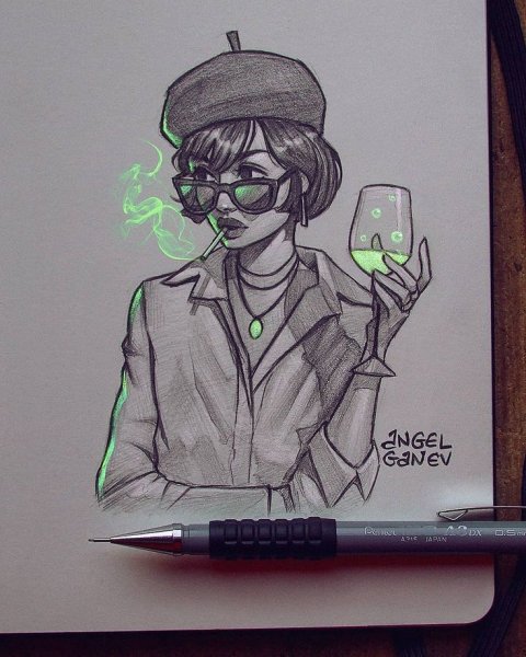 Идеи для рисунков девушек