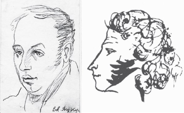 Жуковский и Пушкин