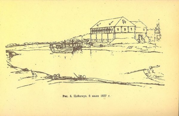 Зарисовки Орской крепости Василия Жуковского Жуковского