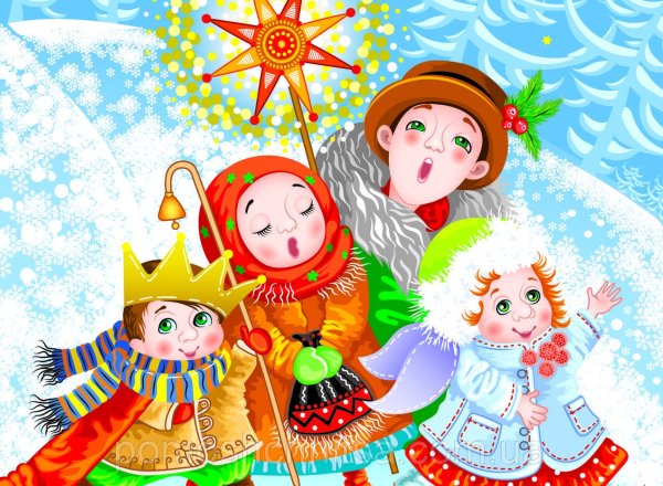 Святки колядки в детском саду